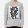 ssrcolightweight sweatshirtmensheather greyfrontsquare productx1000 bgf8f8f8 46 - Blue Exorcist Shop