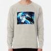 ssrcolightweight sweatshirtmensoatmeal heatherfrontsquare productx1000 bgf8f8f8 10 - Blue Exorcist Shop