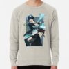 ssrcolightweight sweatshirtmensoatmeal heatherfrontsquare productx1000 bgf8f8f8 17 - Blue Exorcist Shop