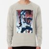 ssrcolightweight sweatshirtmensoatmeal heatherfrontsquare productx1000 bgf8f8f8 28 - Blue Exorcist Shop
