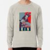 ssrcolightweight sweatshirtmensoatmeal heatherfrontsquare productx1000 bgf8f8f8 41 - Blue Exorcist Shop