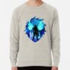 ssrcolightweight sweatshirtmensoatmeal heatherfrontsquare productx1000 bgf8f8f8 44 - Blue Exorcist Shop