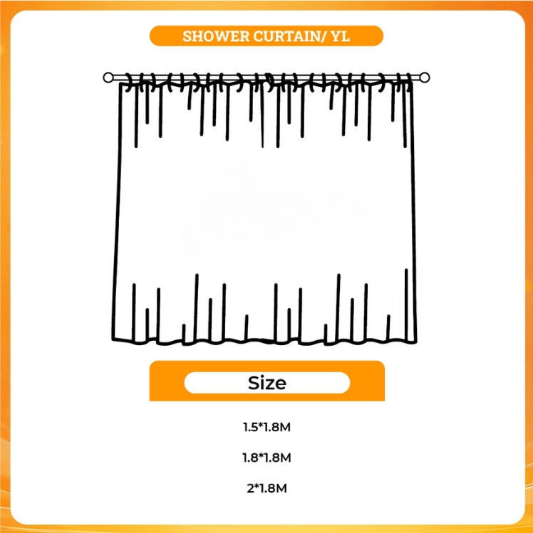 3D shower curtain - Blue Exorcist Shop