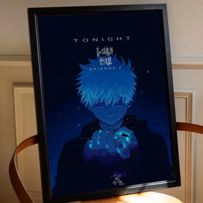 Blue Exorcist True Cross Wall Art