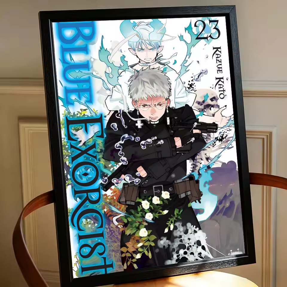 Blue Exorcist Sacred Sword Wall Art