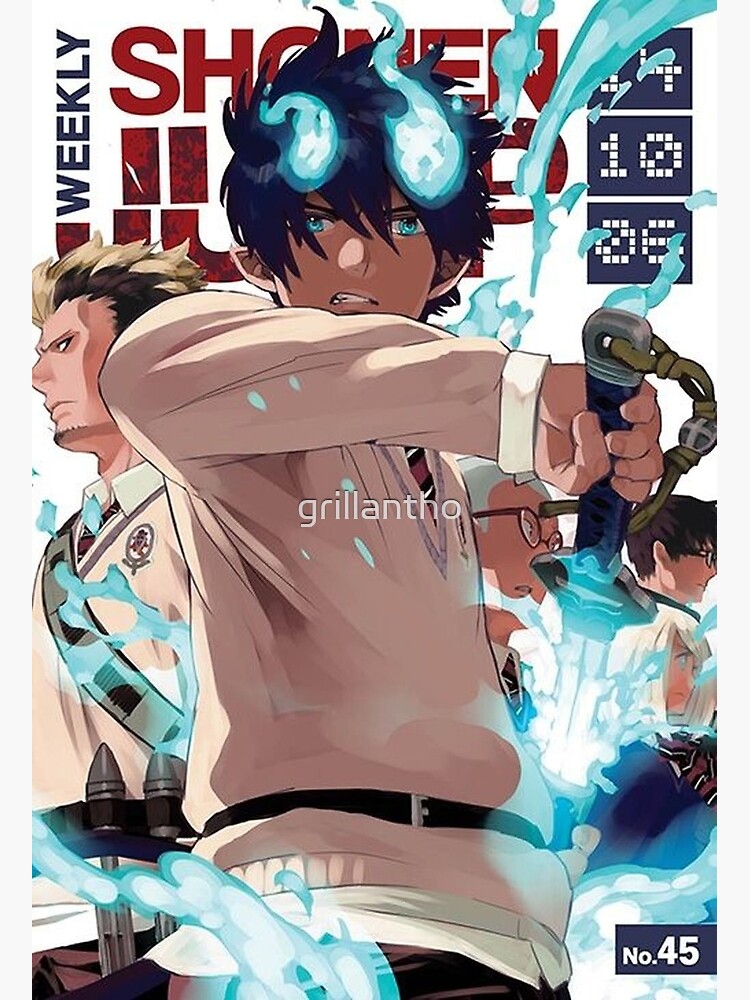 Blue Exorcist Shonen Jump Shower Curtain - Image 2