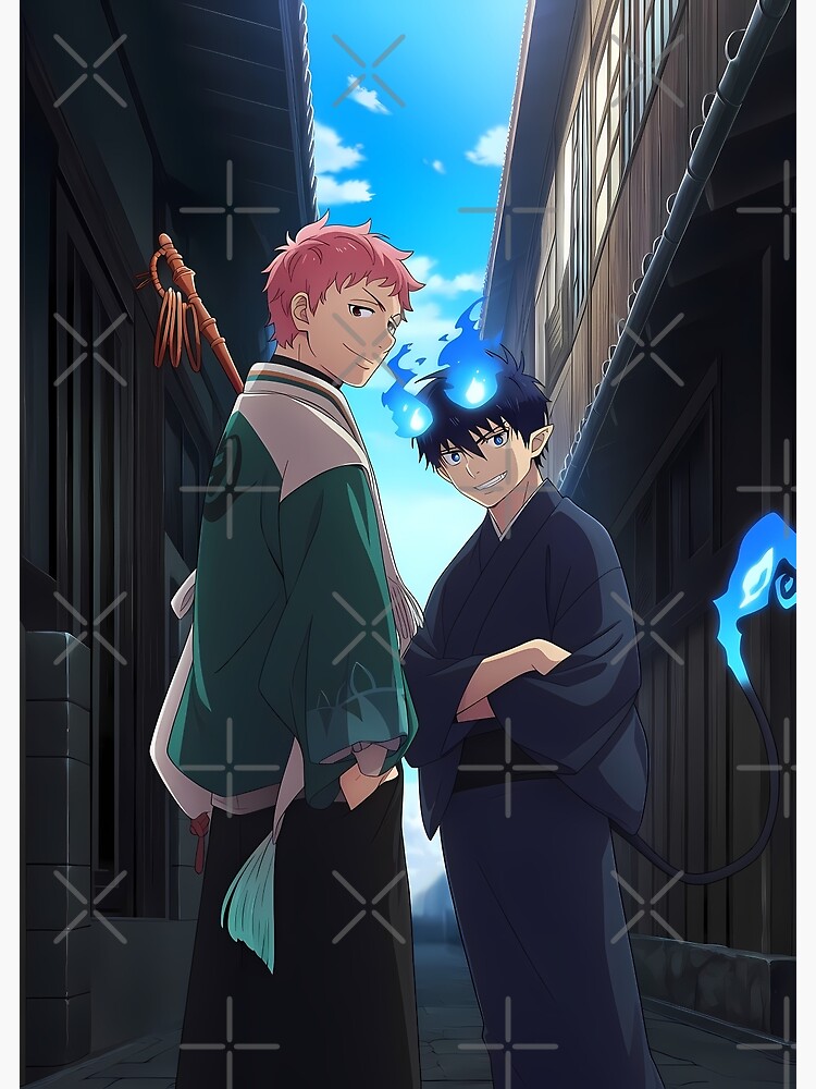 Blue Exorcist Retro Tapestry - Image 2