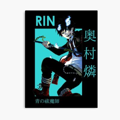 Rin Okumura Blue Exorcist Stylish Poster