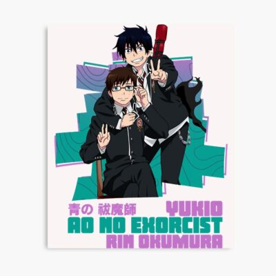 Blue Exorcist Vibrant Poster