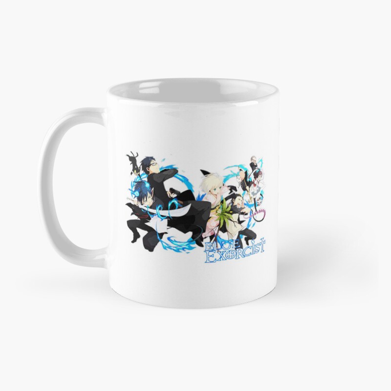 Blue Exorcist Action Team Battle Scene Mug - Image 2