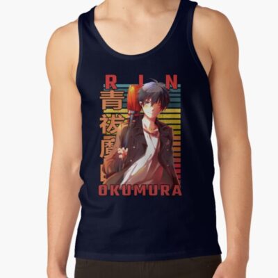 Blue Exorcist Retro Anime Design Tank Top