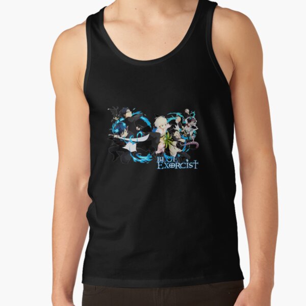 Blue Exorcist Action Team Retro Tank Top