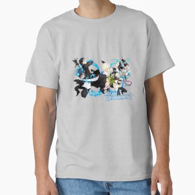 Blue Exorcist Action Team Retro T-shirt