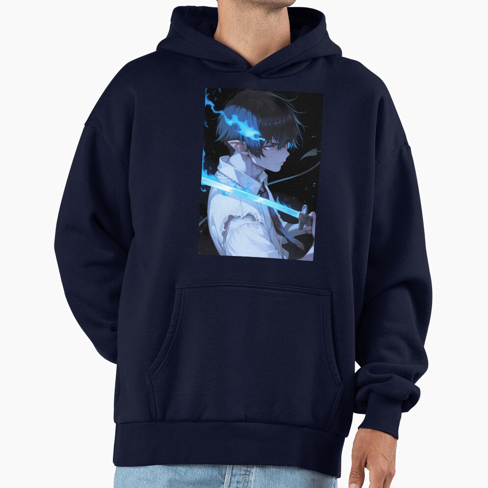 Blue Exorcist Flame Focus Hoodie - Image 5