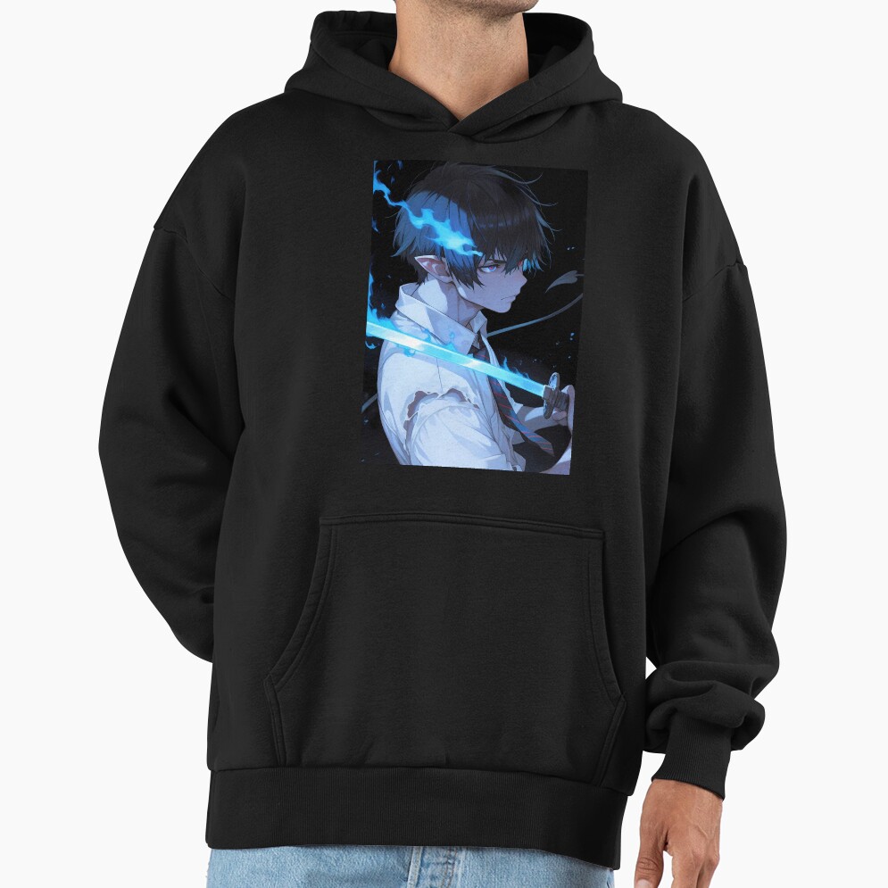 Blue Exorcist Flame Focus Hoodie - Image 3