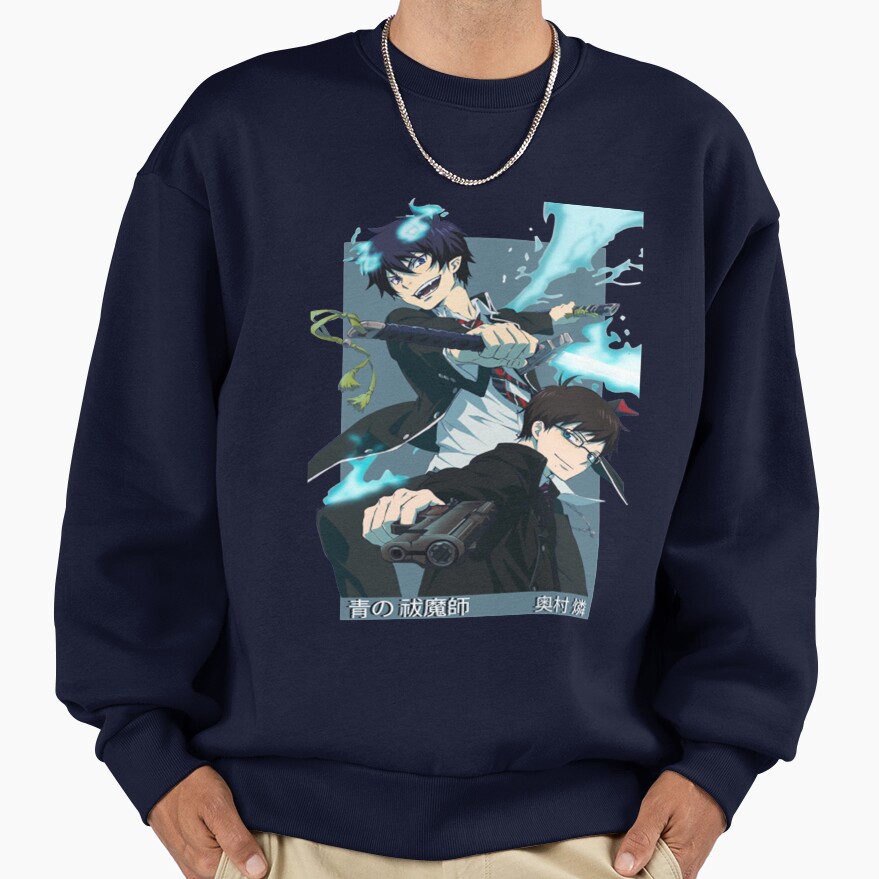 Blue Exorcist Anime Manga Sweatshirt - Image 5