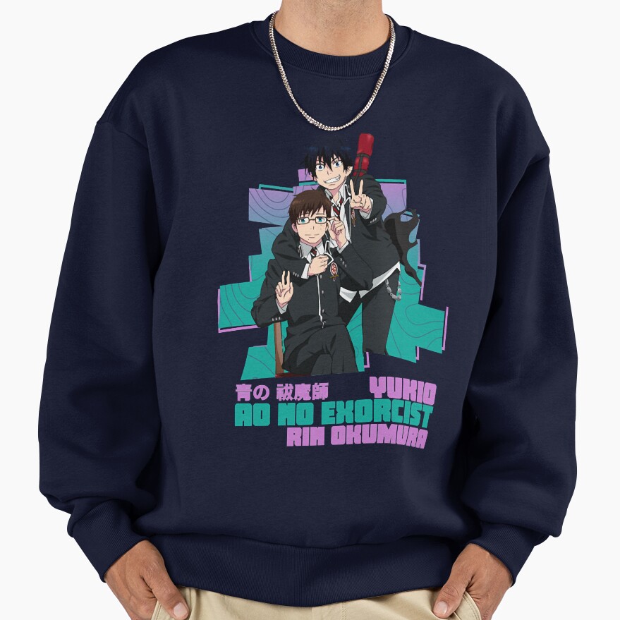 Blue Exorcist Vintage Sweatshirt