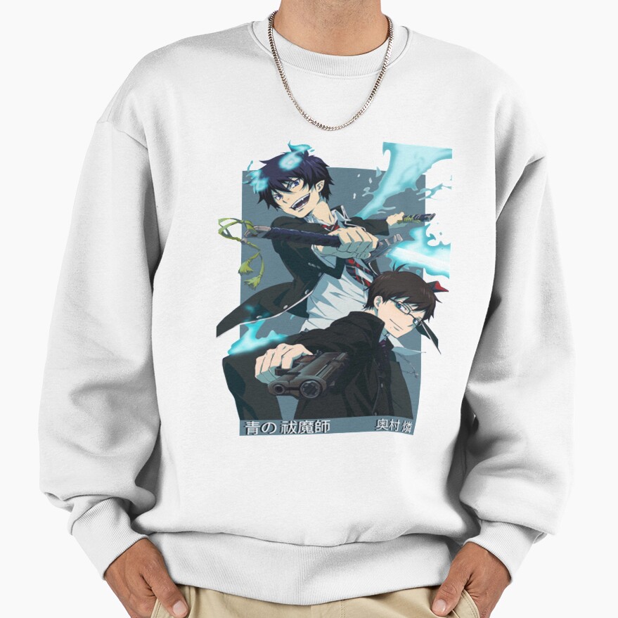 Blue Exorcist Anime Manga Sweatshirt - Image 2