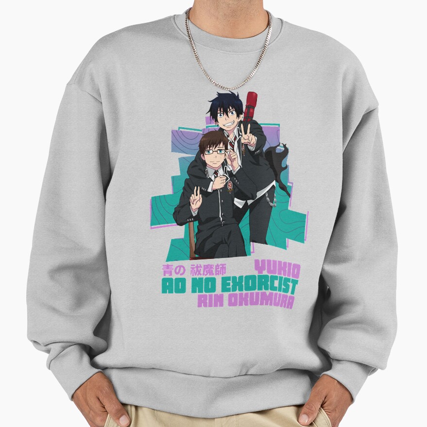 Blue Exorcist Vintage Sweatshirt - Image 5