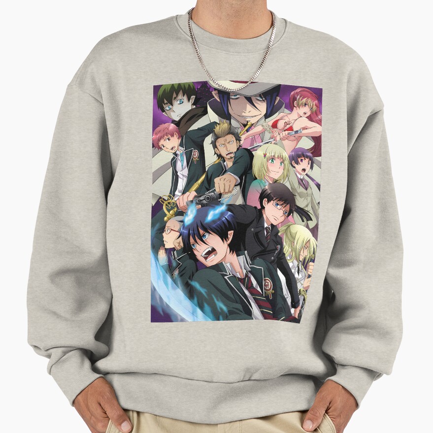 Izumo Kamiki Blue Exorcist Cast Shadow Aura Sweatshirt