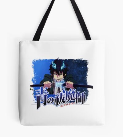 Blue Exorcist Rin Flames Art Tote Bag
