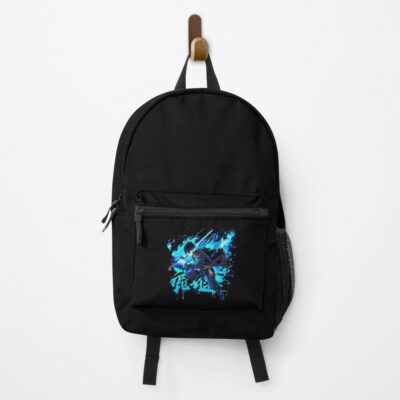 Rin Okumura In Blue Flames Action Backpack