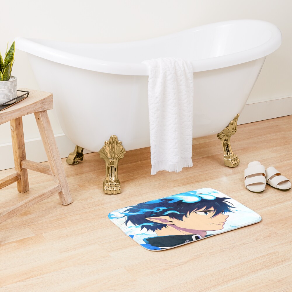 Rin Okumura Aesthetic Bath Mat - Image 2