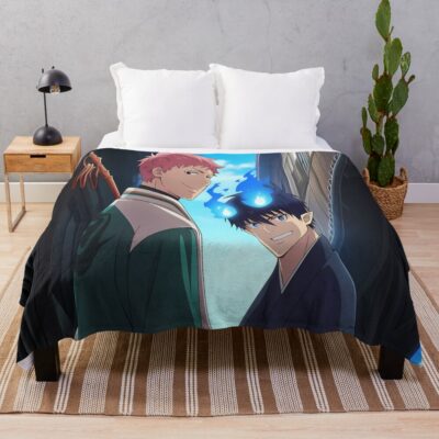 Renzo Shima Kimono Throw Blanket