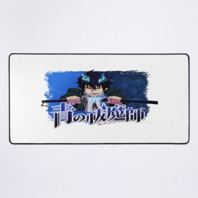 Blue Exorcist Rin Flames Art Mouse Pad