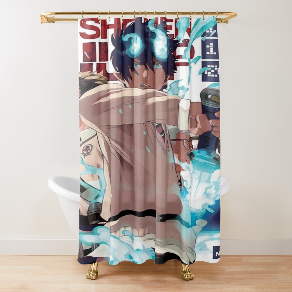 Blue Exorcist Shonen Jump Shower Curtain