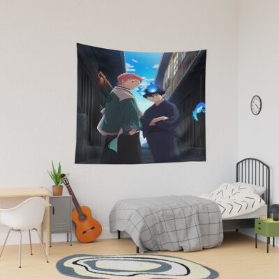 Blue Exorcist Retro Tapestry