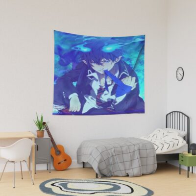 Blue Exorcist Elegant Tapestry