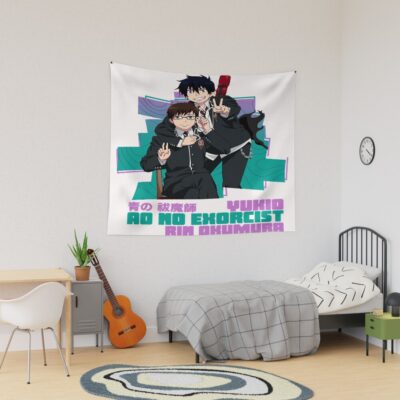 Blue Exorcist Vibrant Tapestry