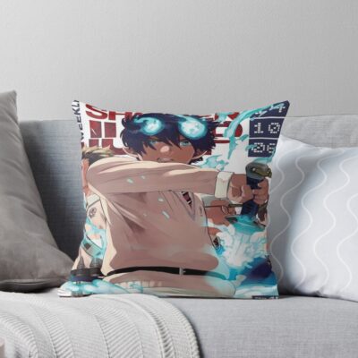 Blue Exorcist Shonen Jump Throw Pillow
